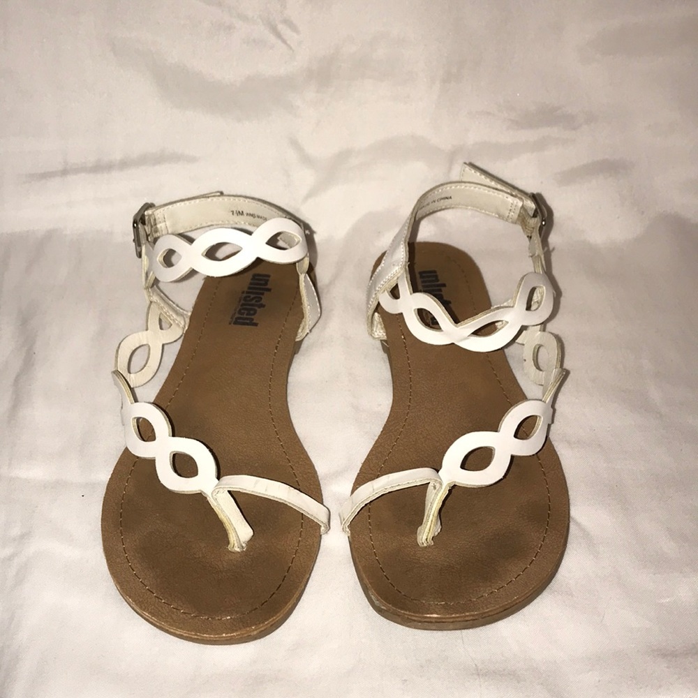 White Sandals